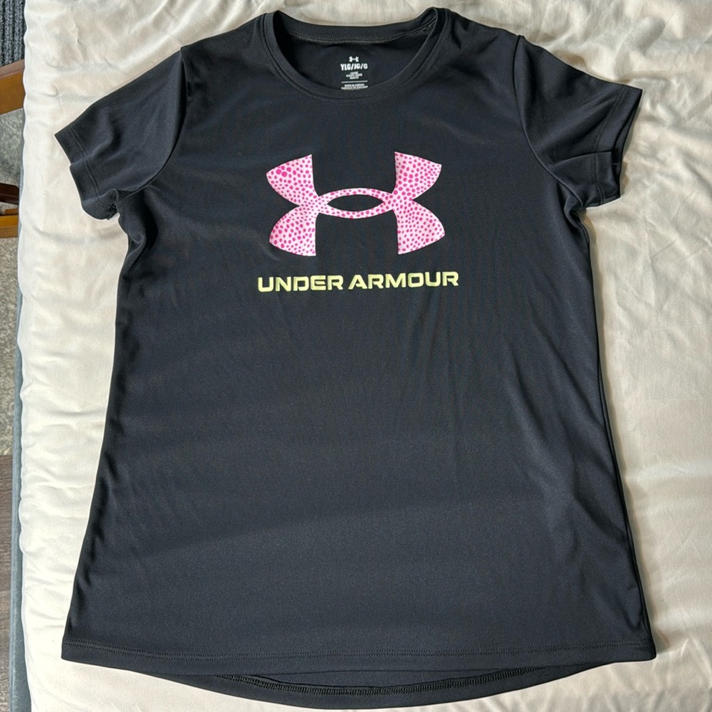 Girls youth Under Armour top size Large